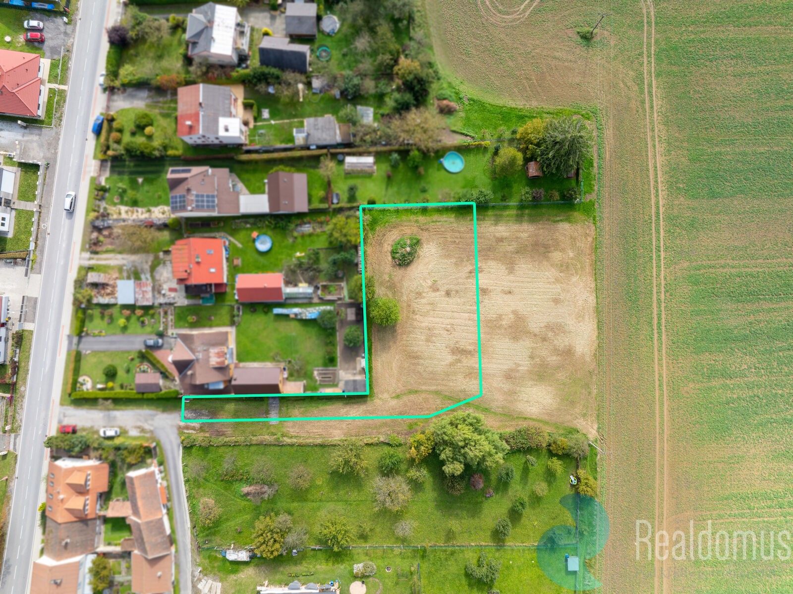 Pozemky pro bydlení, Borovany, 1 314 m² - 2