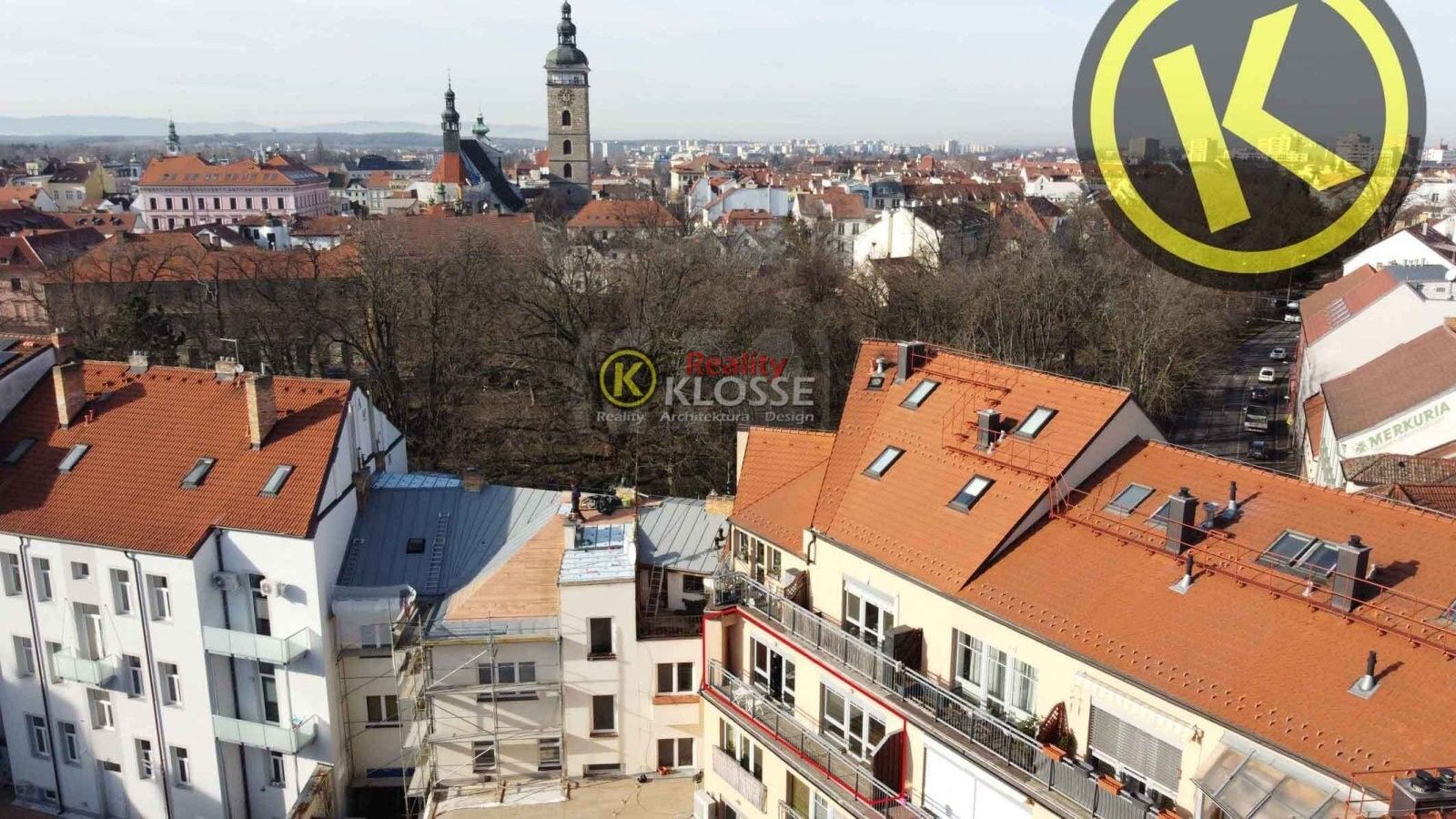 Prodej byt 3+kk - Rudolfovská tř., České Budějovice, 110 m²