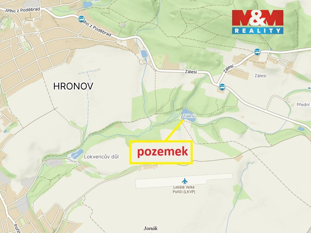 Prodej pozemek pro bydlení - Velké Poříčí, 549 32