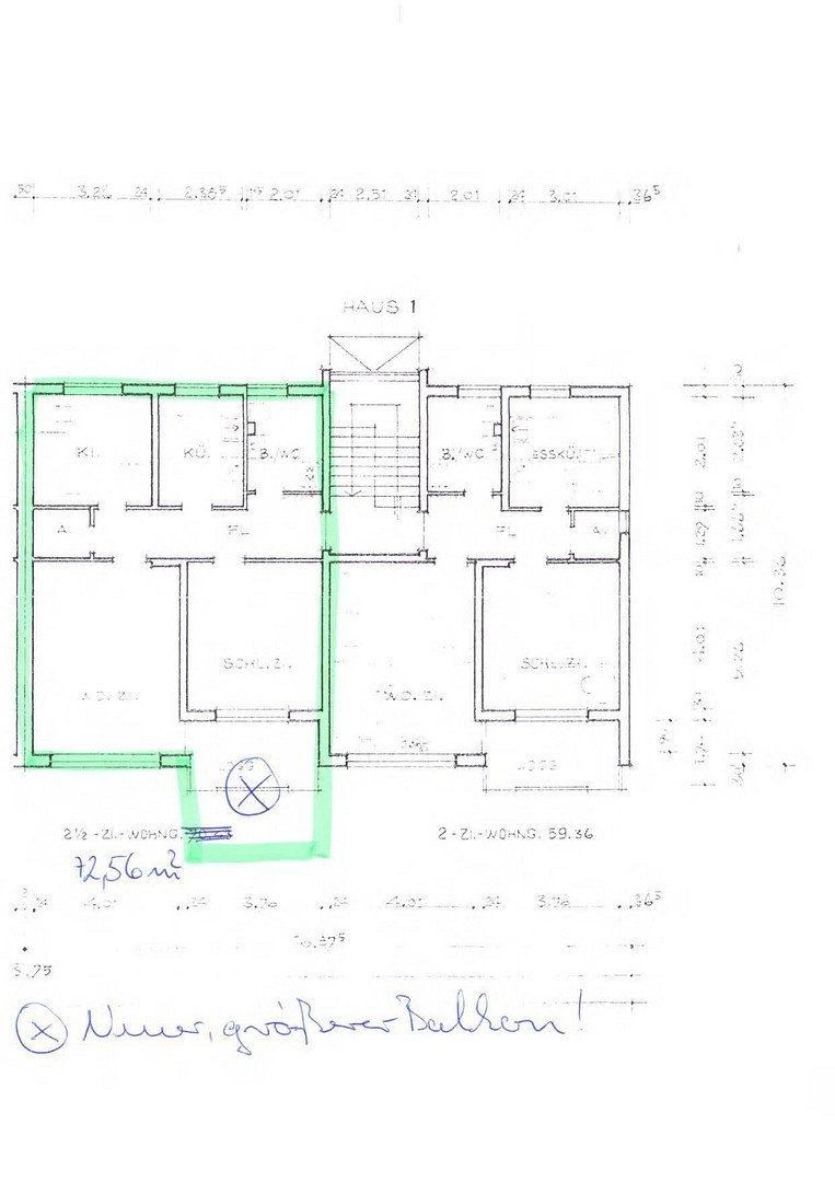 3+1, Rosenheim Rosenheim Bayern 83026, 73 m² - 2