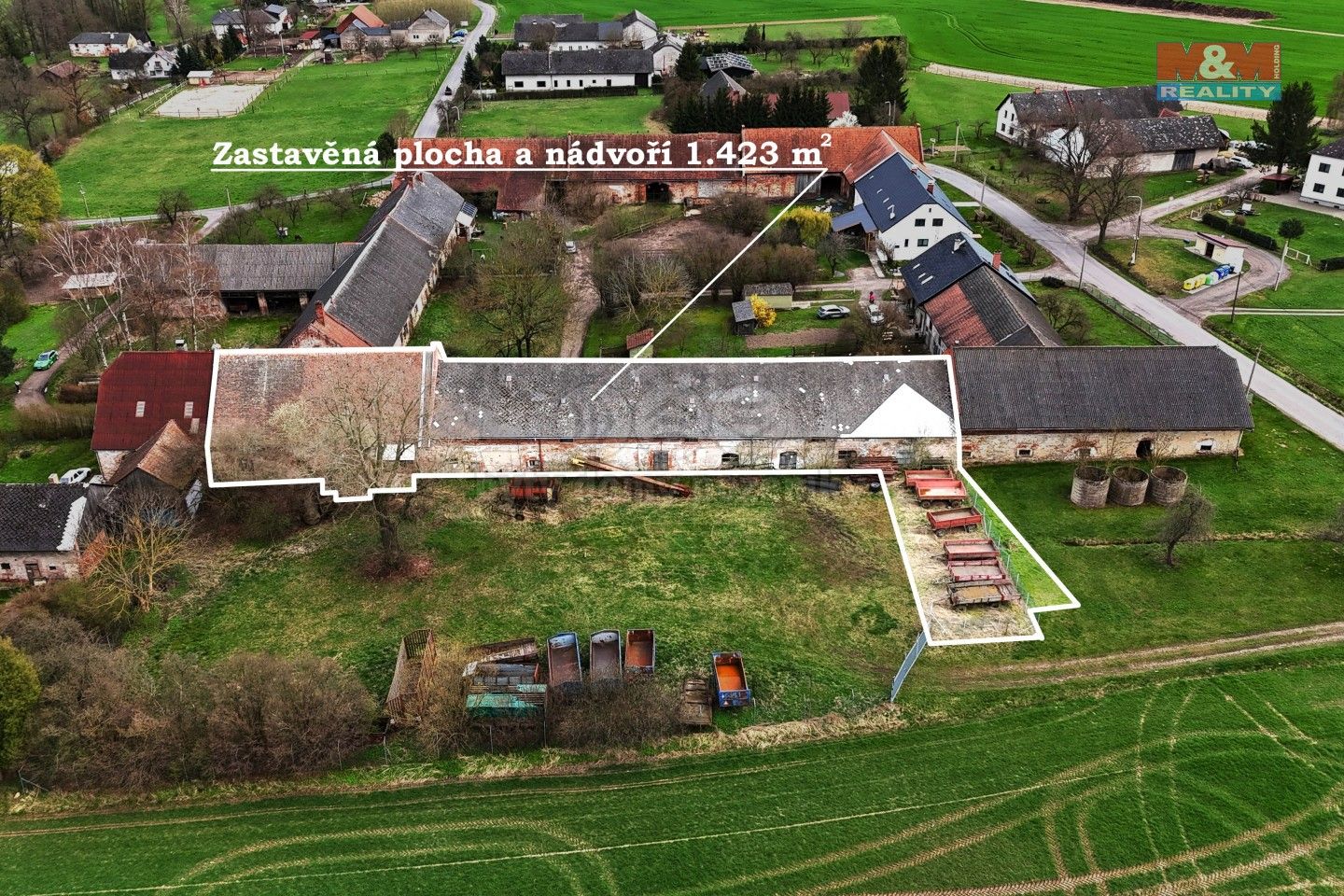 Zemědělské objekty, Luková, 1 000 m²