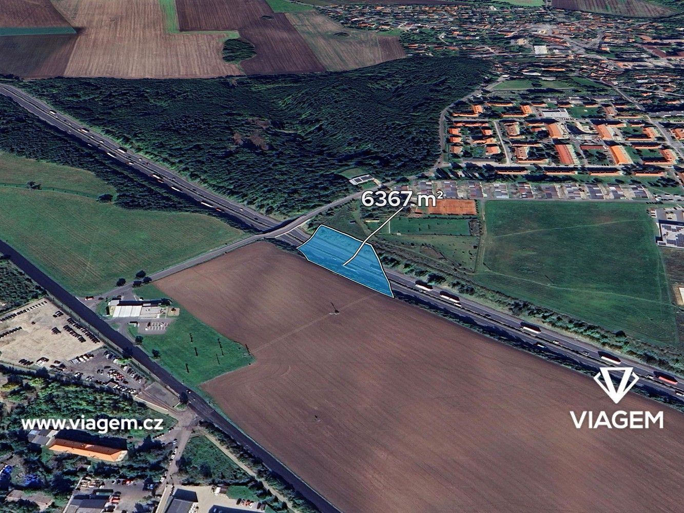 Komerční pozemek, 6 367 m²