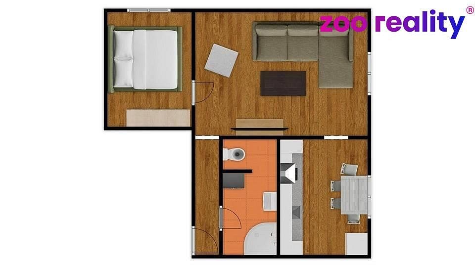 Byt 2+1 · 41 m² · Bayerova, Přerov - Přerov I-Město - 4