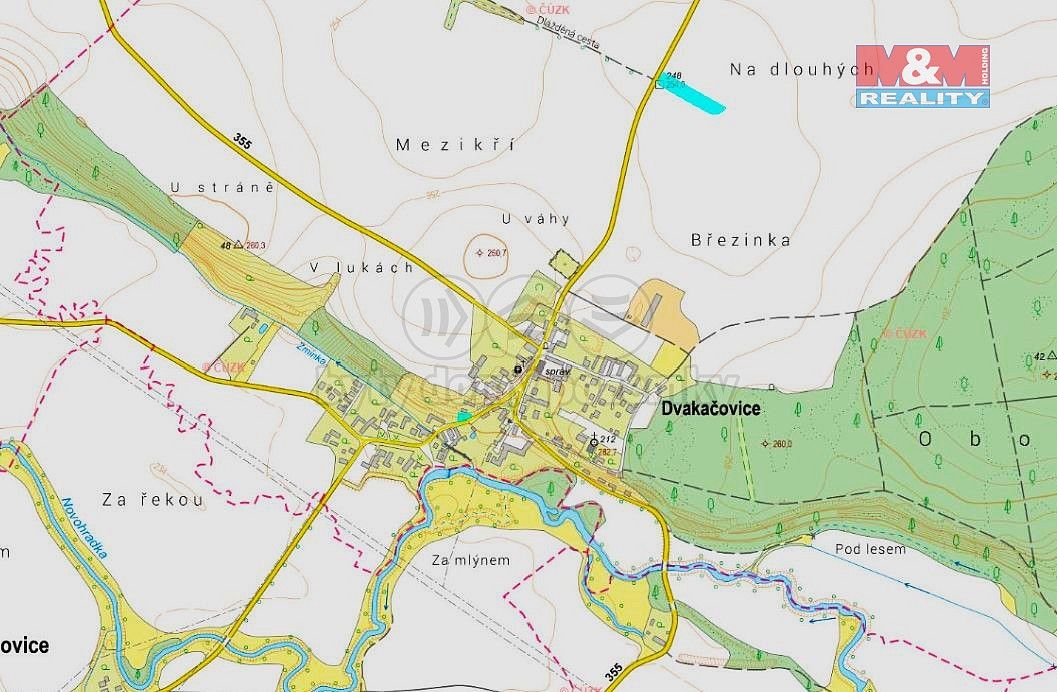 Prodej pozemek pro bydlení - Dvakačovice, okres Chrudim, Pardubický kraj - 2