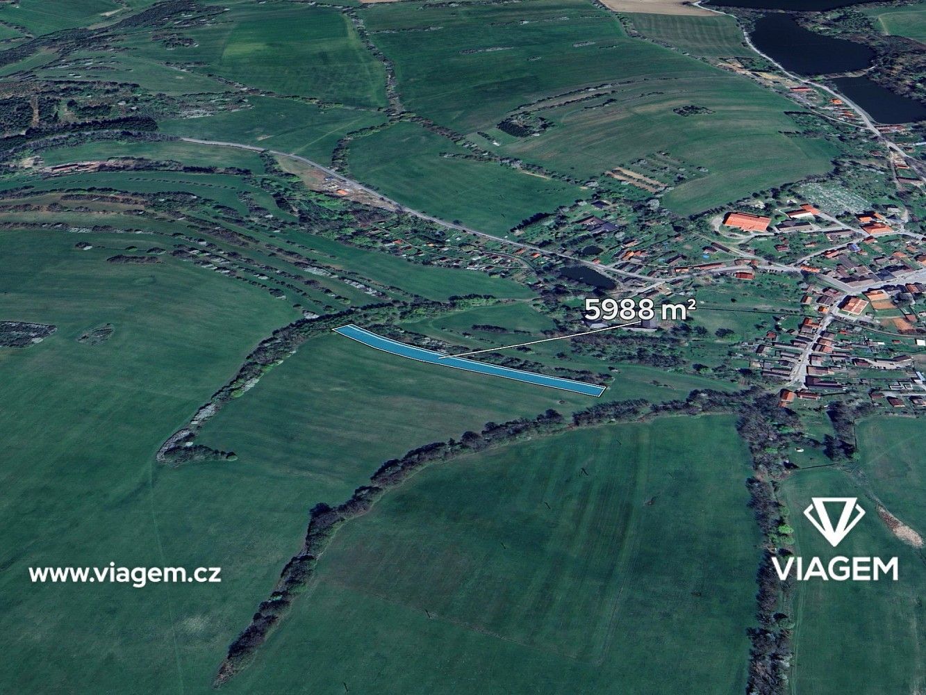 Zemědělský pozemek, 998 m²