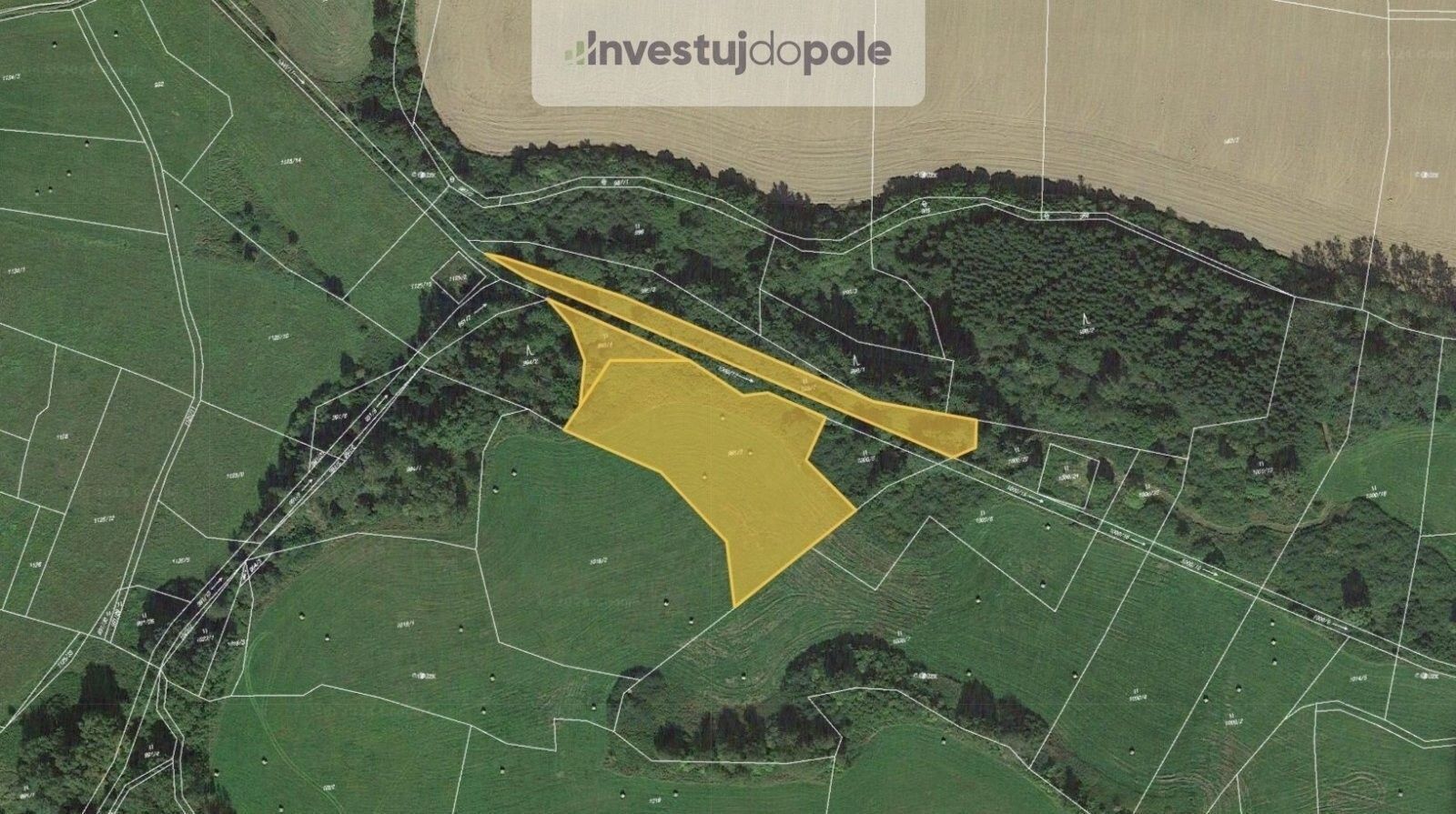 Zemědělské pozemky, Nepomuk, 7 461 m²