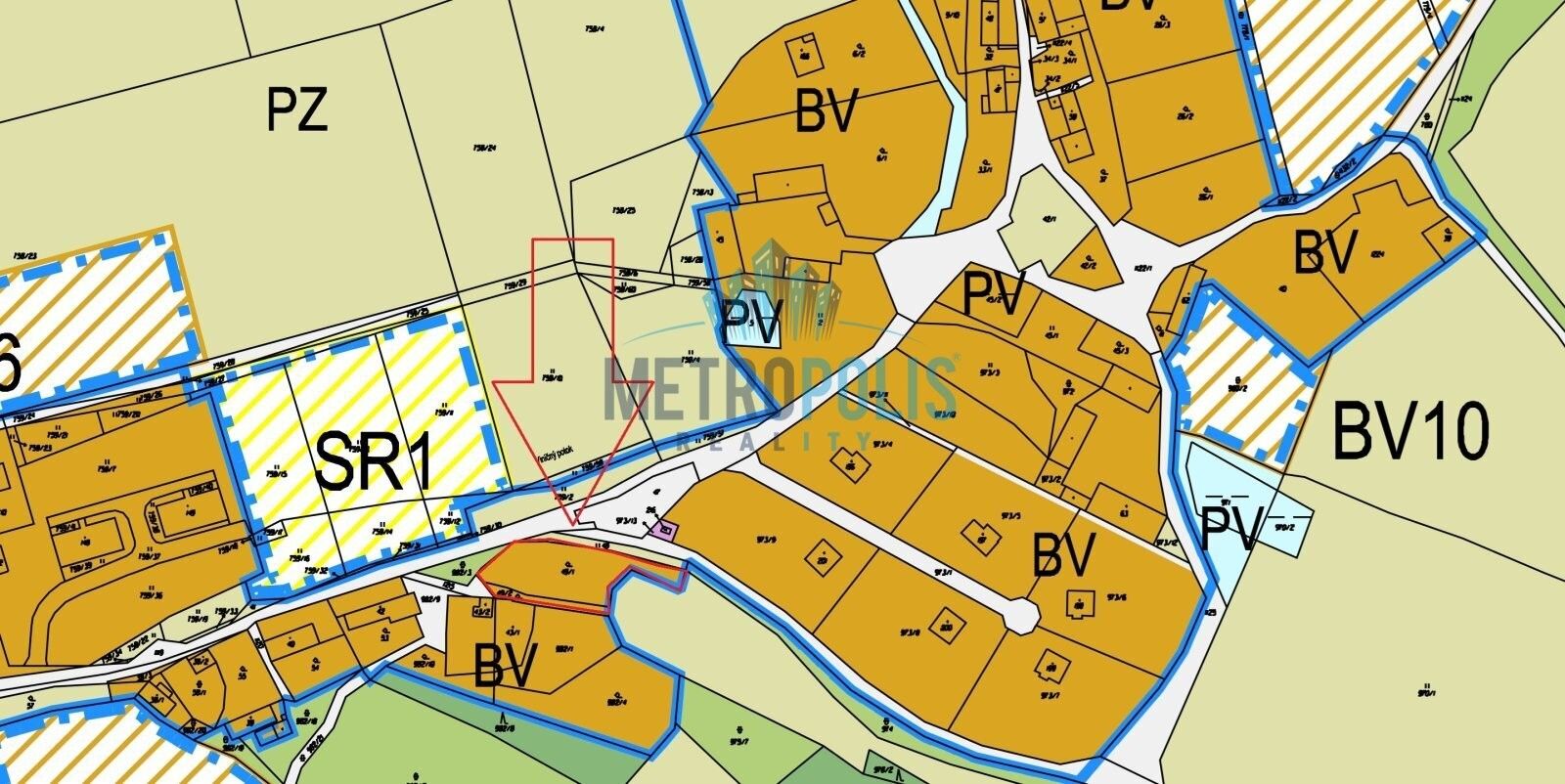Zahrada · 1 132 m² · Smolotely - 4