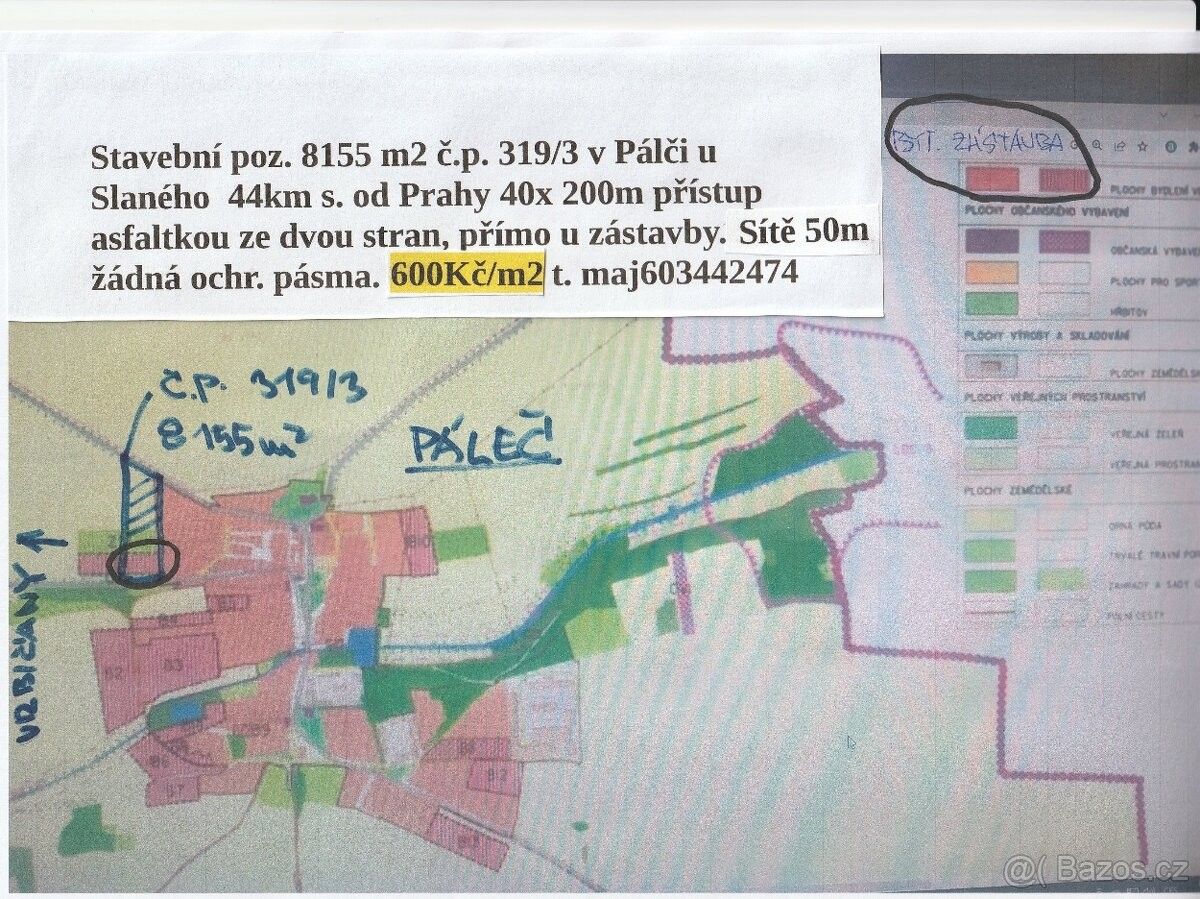 Pozemky pro bydlení, Zlonice, 273 71