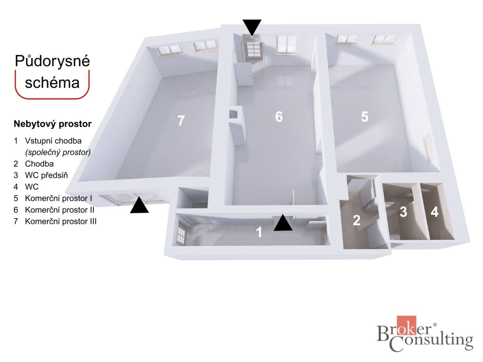 Obchodní prostory · 118 m² · Kokonínská, Jablonec nad Nisou - 3