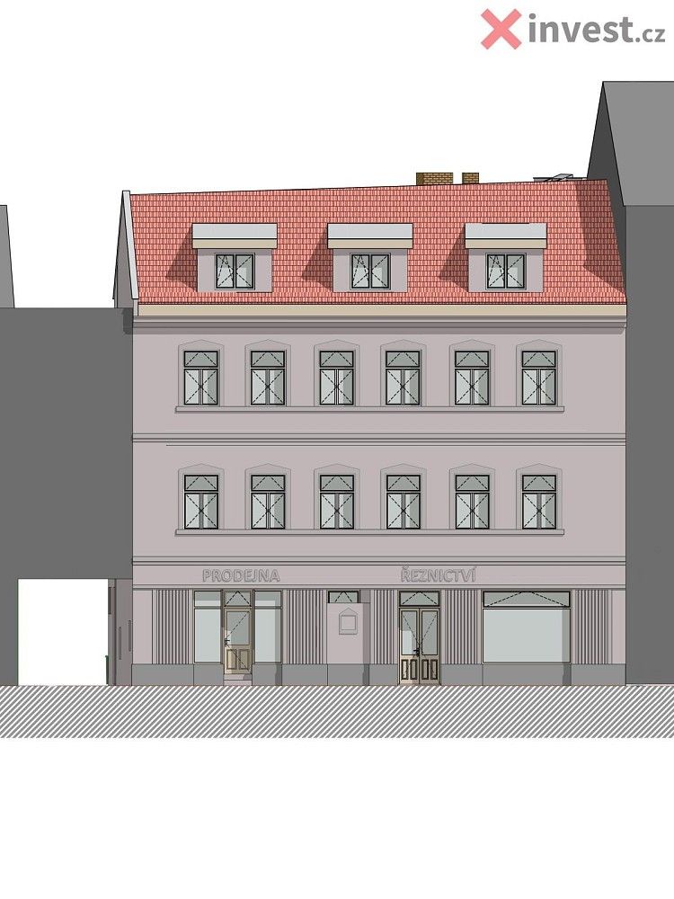 Činžovní dům · 1 200 m² · Hranice - Hranice I-Město, okres Přerov, Olomoucký kraj - 1