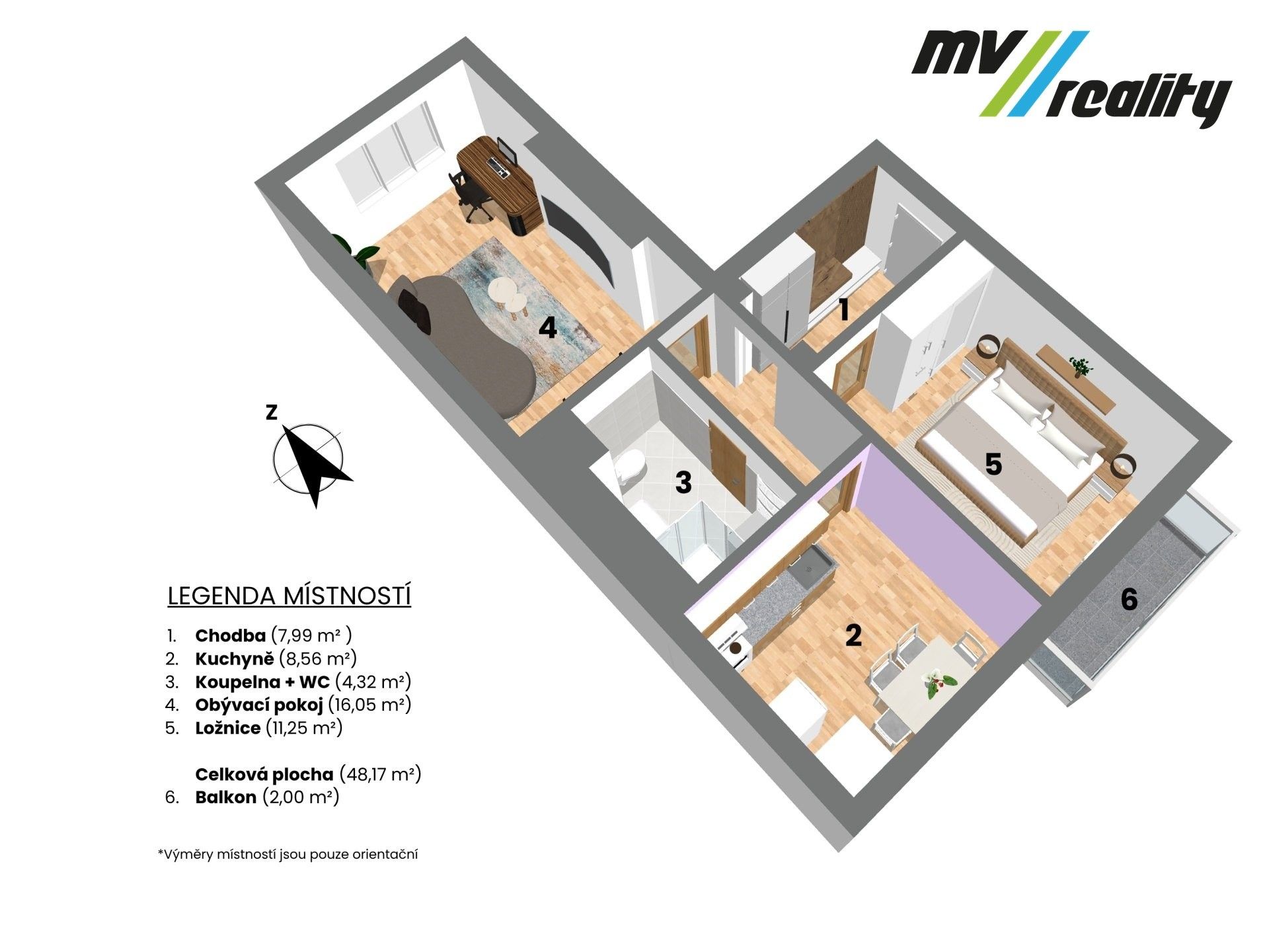 2+1, Braniborská 561, Milovice Mladá, 48 m² - 2