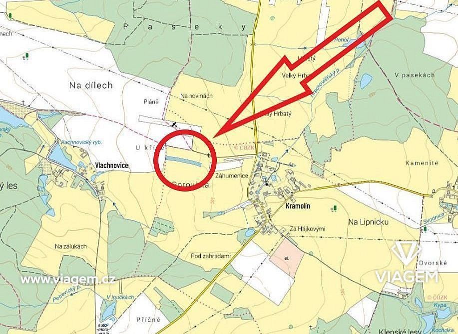 Zemědělský pozemek · Jílovice, okres České Budějovice, Jihočeský kraj - 3