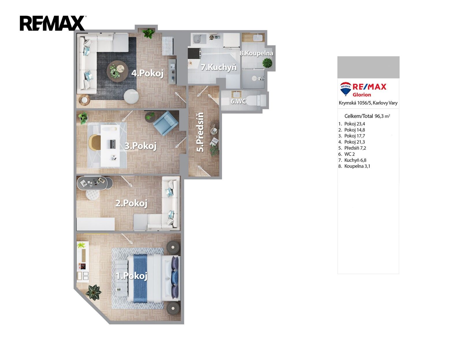 Ubytovací zařízení · 80 m² · Raisova 1114, Karlovy Vary - 4