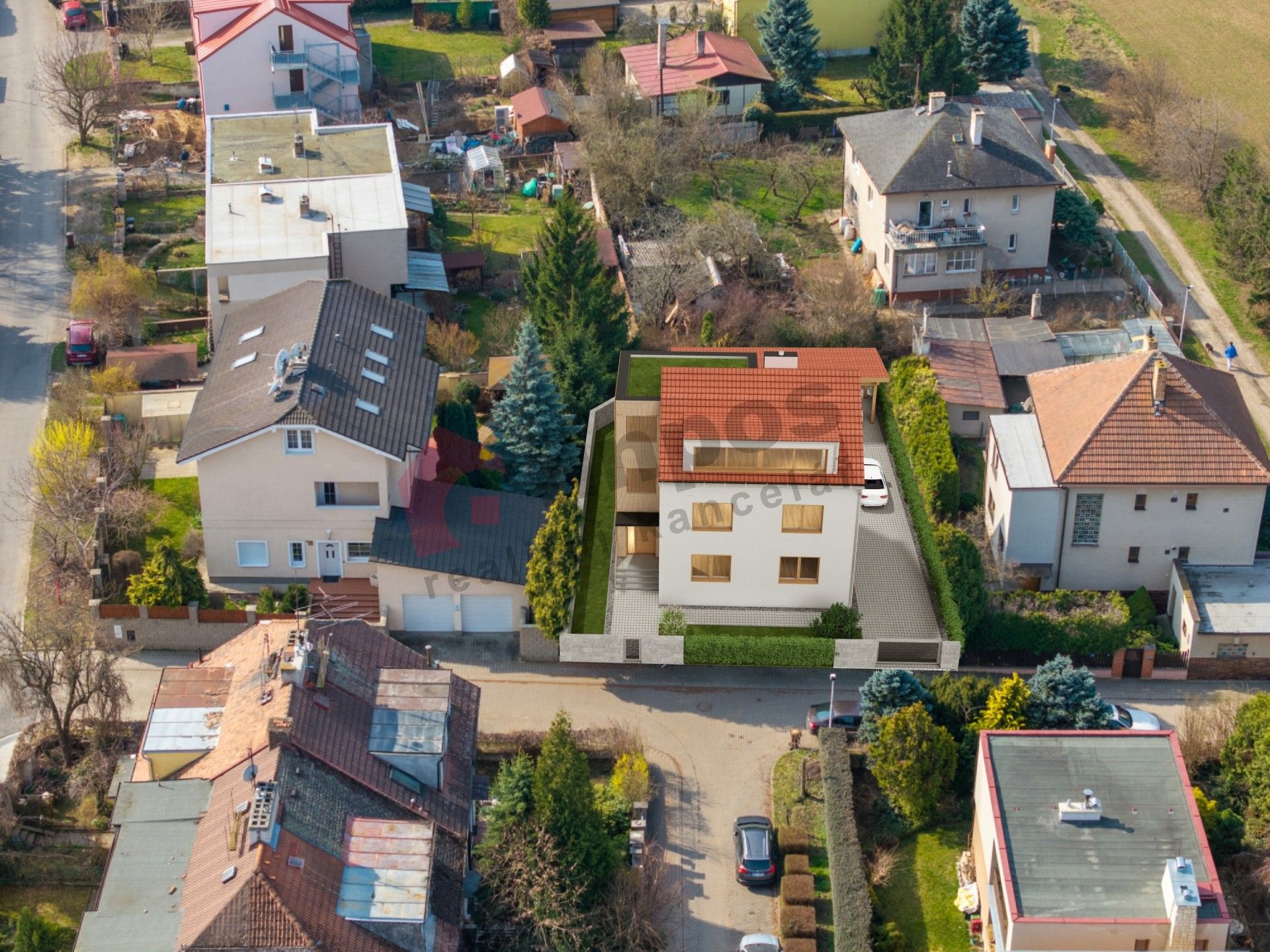 Rodinné domy, K osmidomkům 925, Praha Suchdol, 158 m² - 1