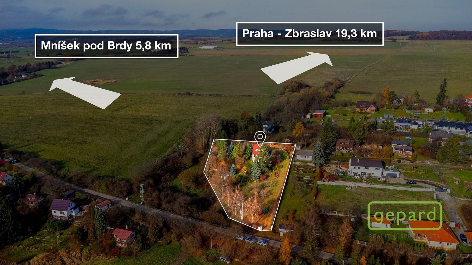 Pozemek pro bydlení · Čisovice - Bojov, okres Praha-západ, Středočeský kraj - 3