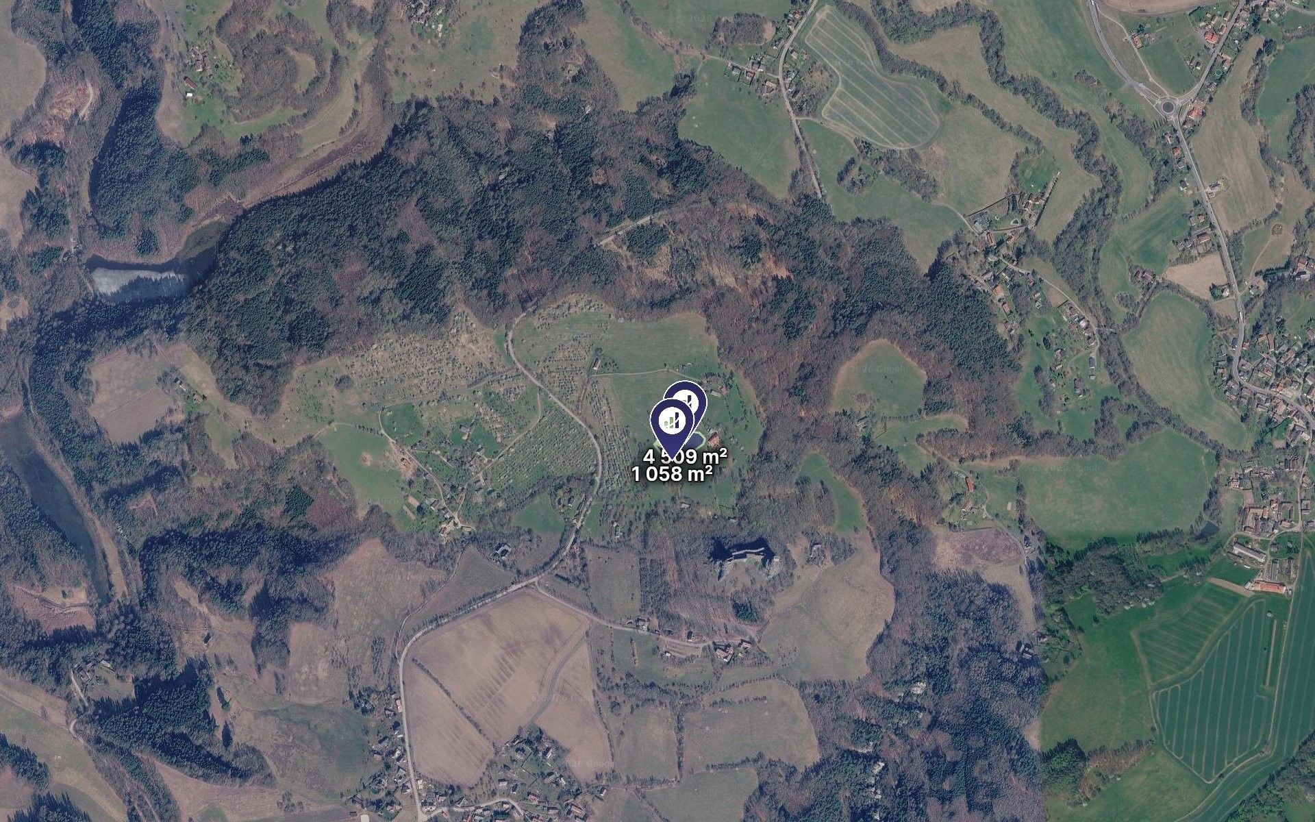 Prodej louka - Troskovice, 5 567 m² - 5