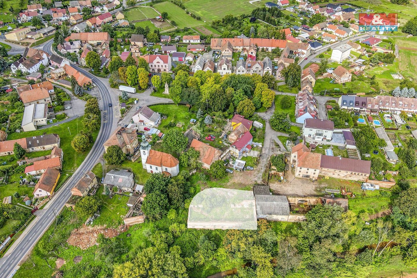 Prodej pozemek pro bydlení - Očihov, okres Louny, Ústecký kraj - 2