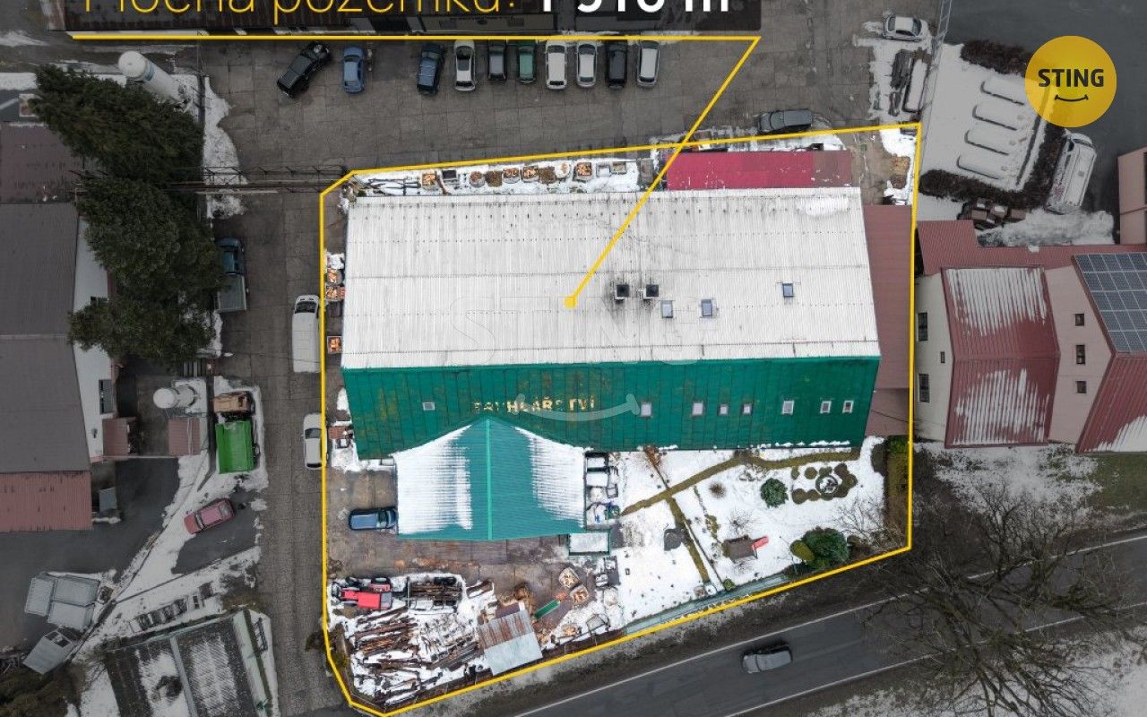 Výrobní prostory, Potůčník, Hanušovice, 746 m²