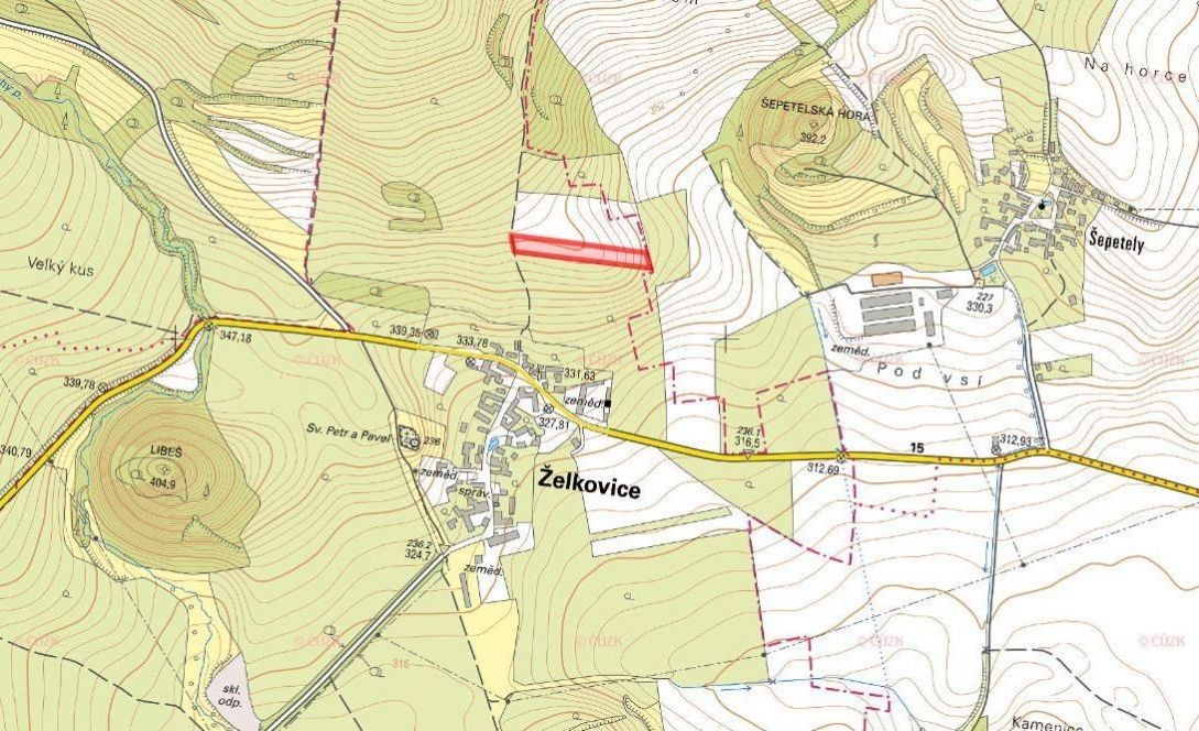 Prodej zemědělský pozemek - Želkovice - 2