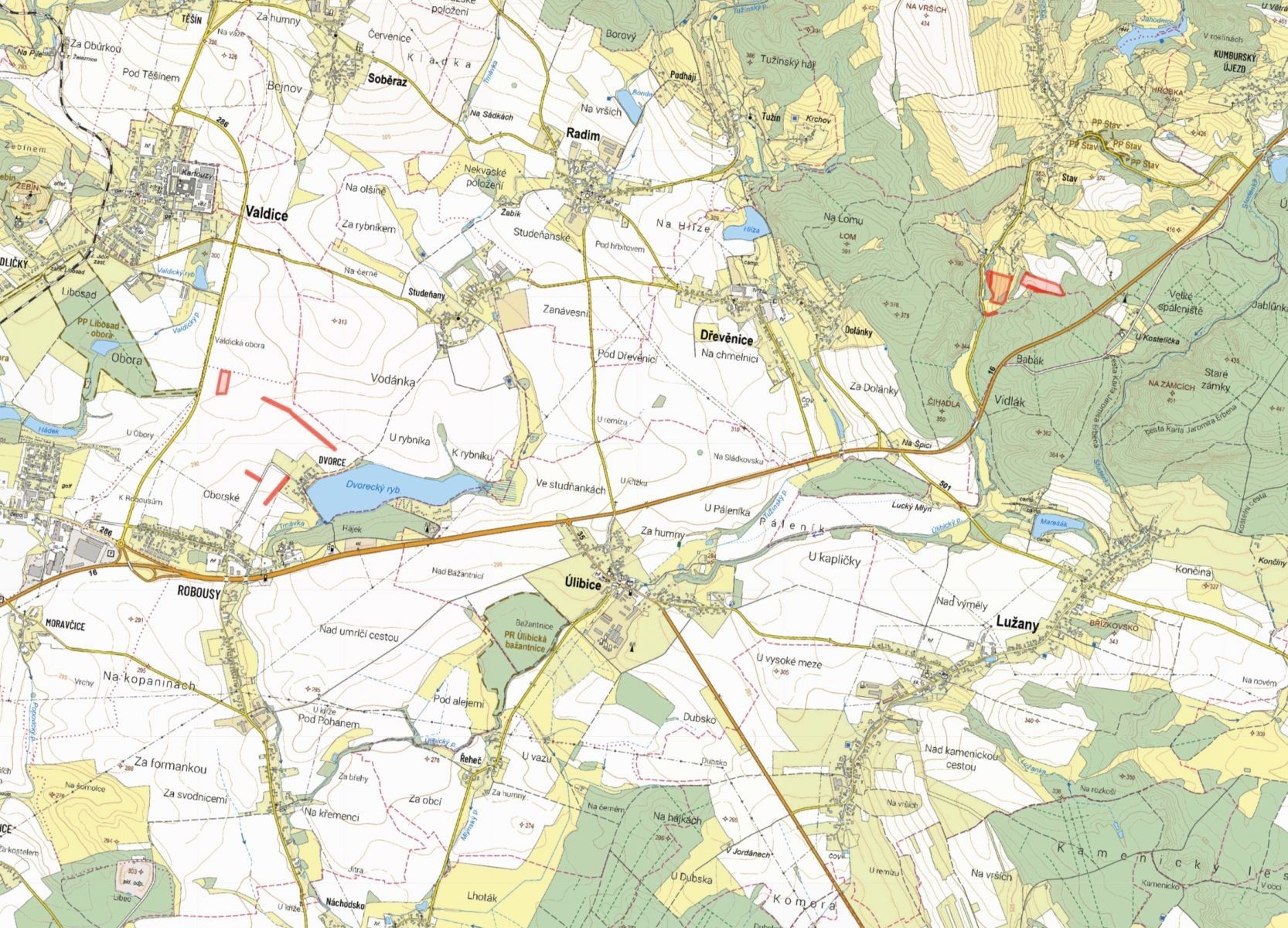 Zemědělský pozemek · Úbislavice Stav - 3
