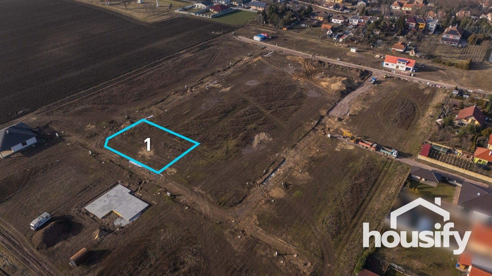 Pozemek pro bydlení · 861 m² · Božice - 4