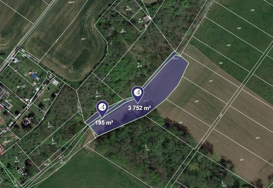 Zemědělský pozemek, 3 947 m²