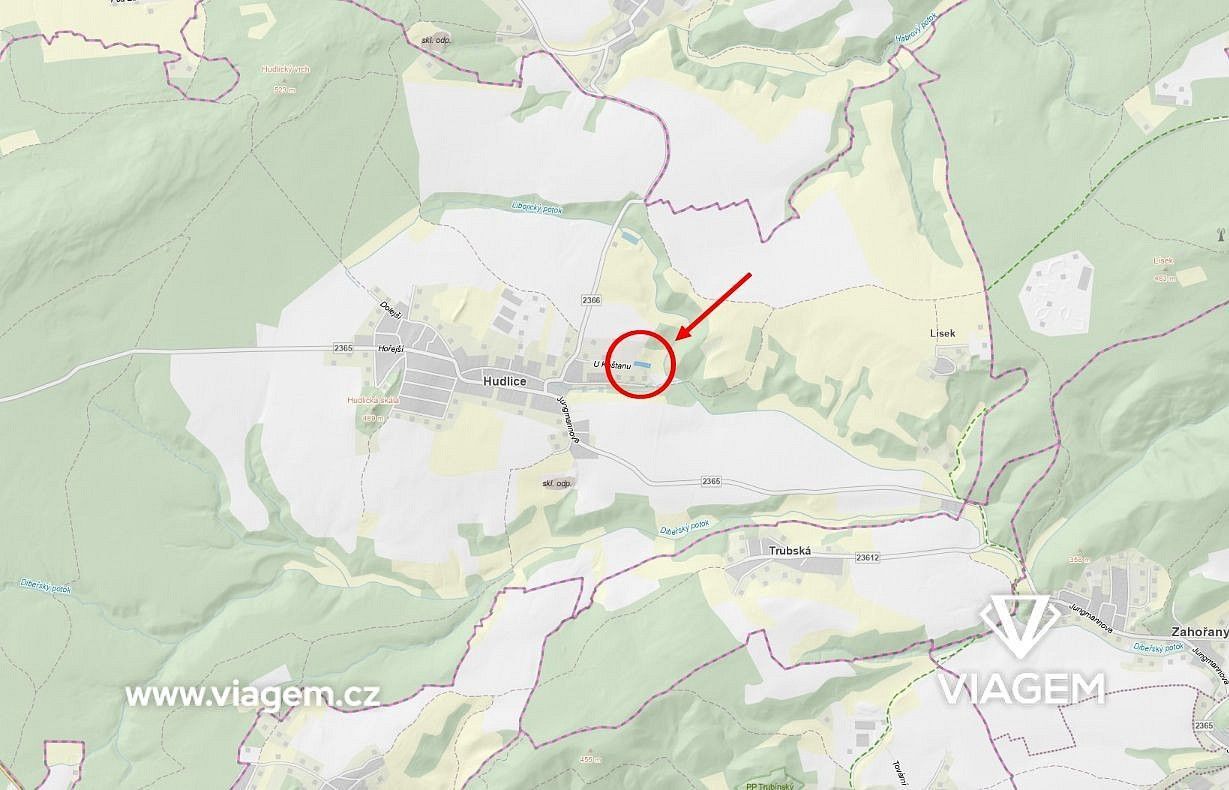 Prodej zahrada - Hudlice, okres Beroun, Středočeský kraj - 2