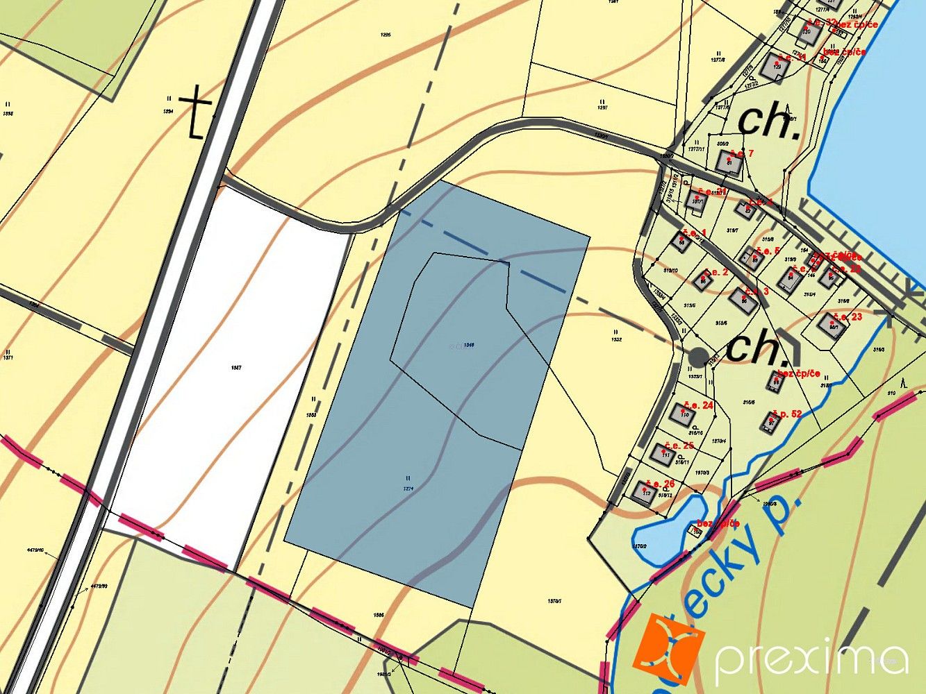 Pozemek · Polesí, okres Pelhřimov, Kraj Vysočina - 3