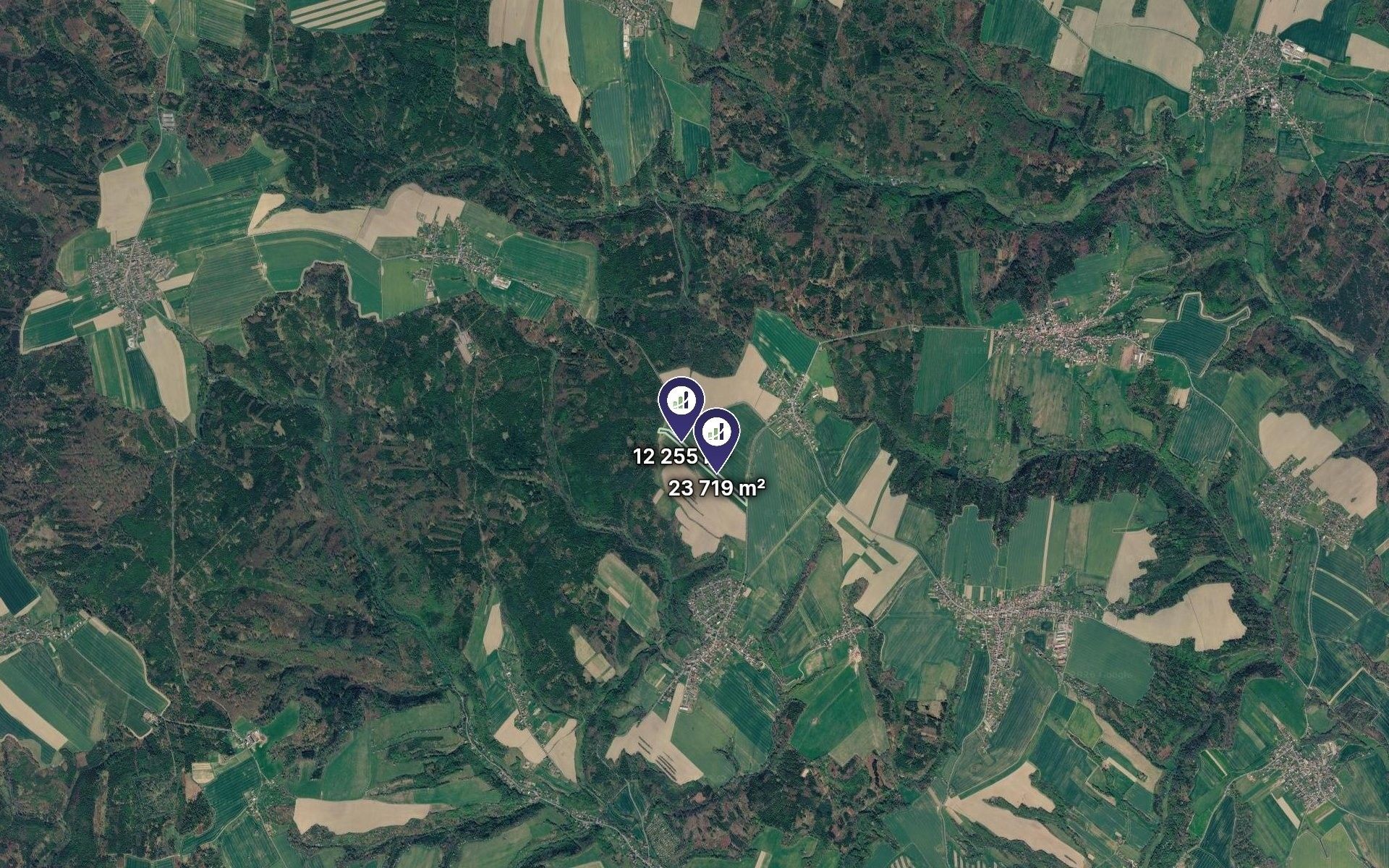 Zemědělské pozemky, Slatina, 35 974 m² - 2