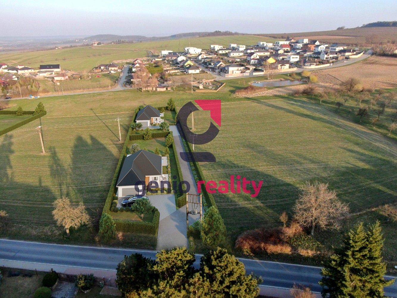 Pozemky pro bydlení, Červené Pečky, okres Kolín - 1