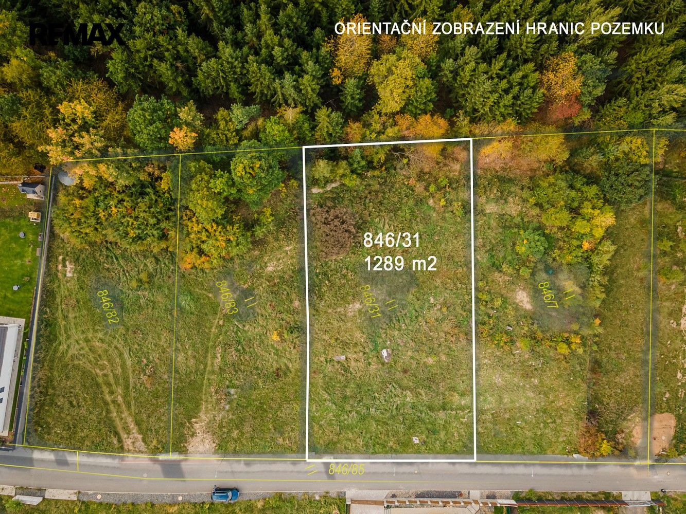 Pozemek pro bydlení, 1 289 m²