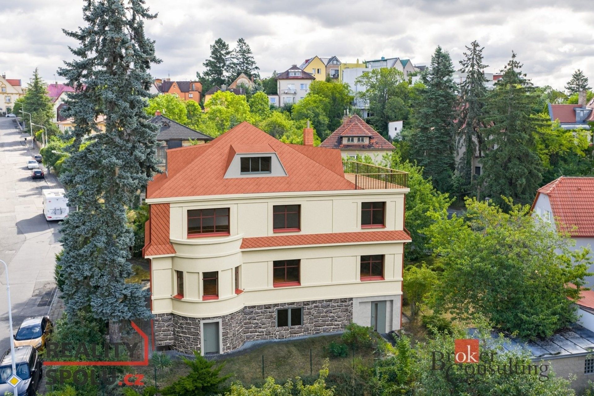 Prodej vila - Darwinova, Praha, 354 m²