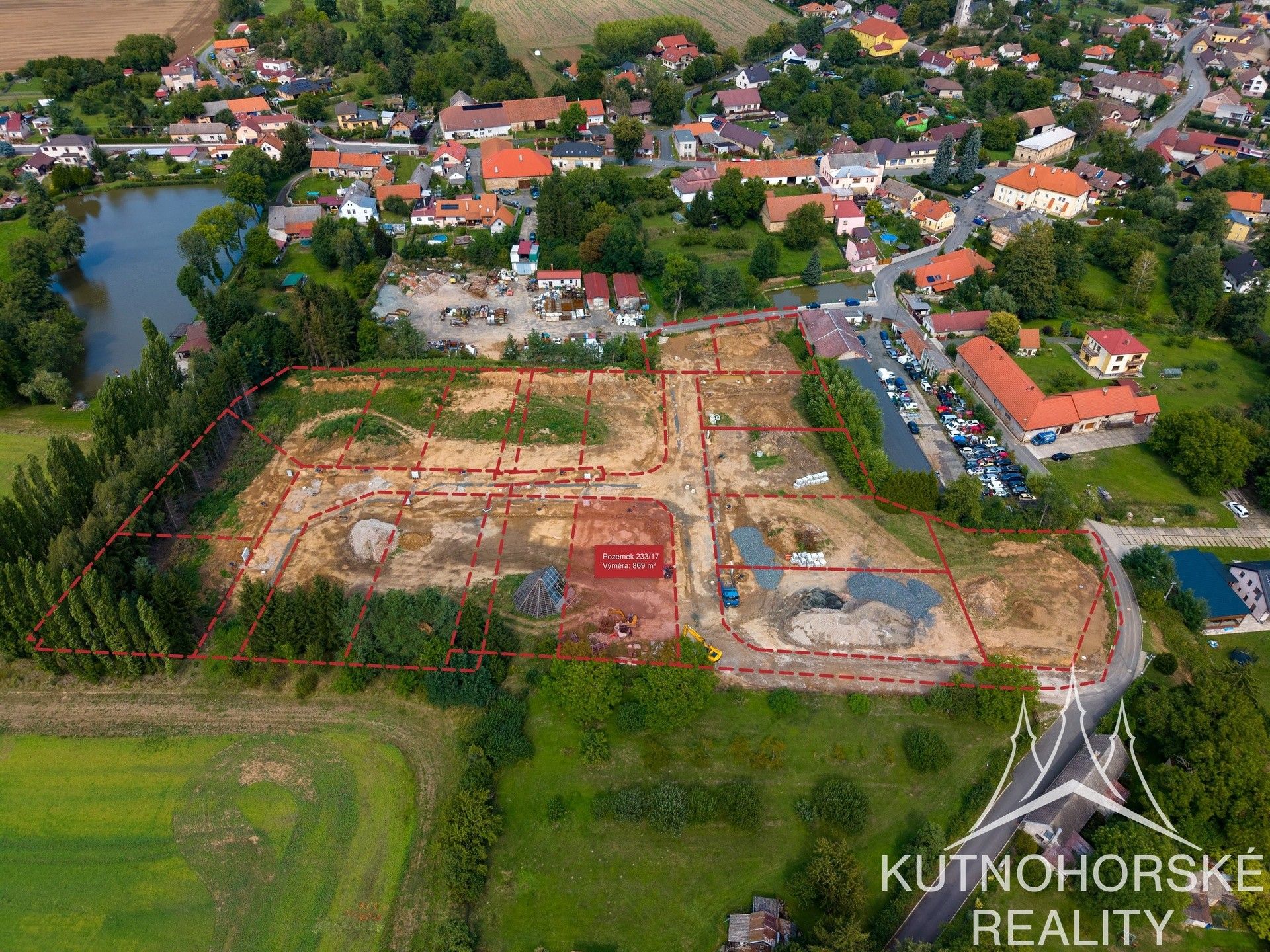 Pozemky pro bydlení, Křesetice, 869 m² - 1