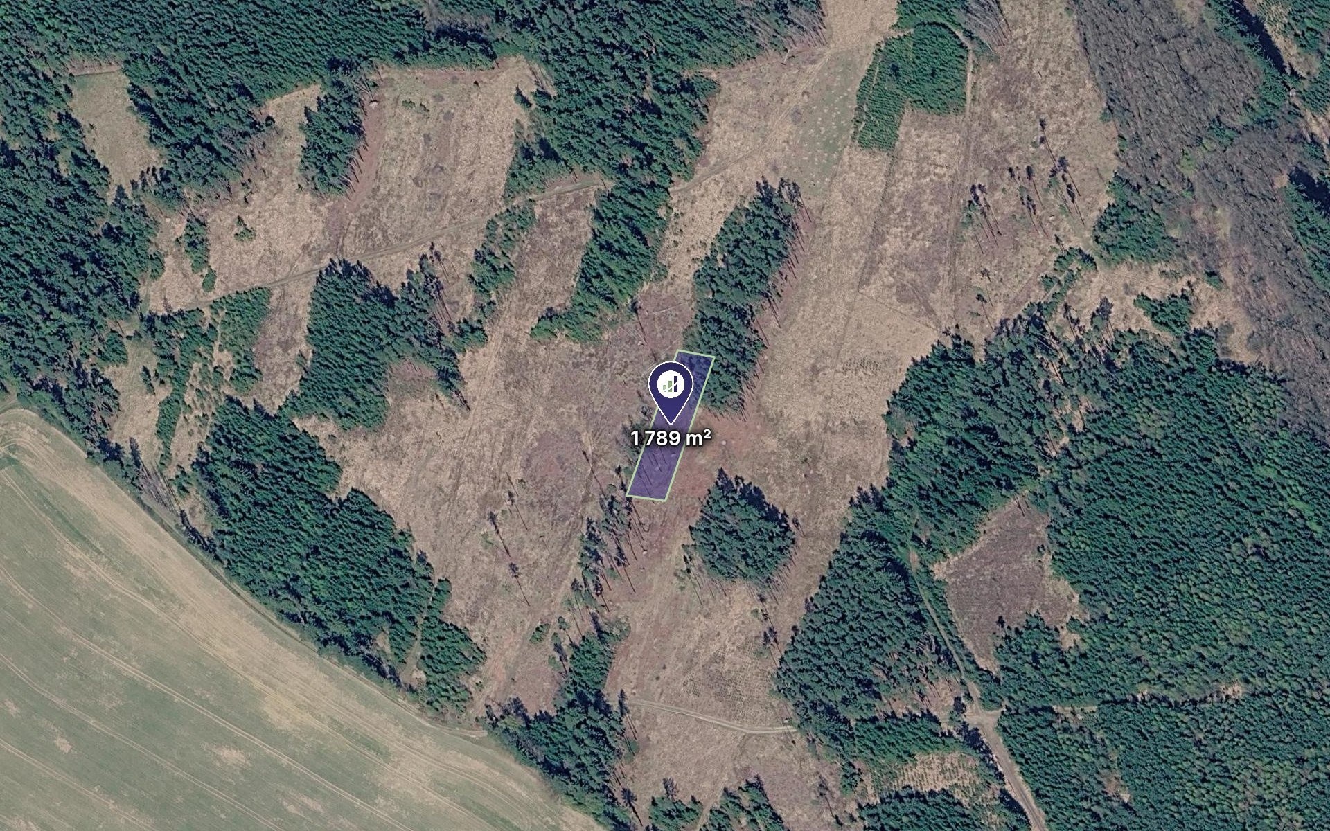 Zemědělský pozemek · 9 862 m² · Vepříkov - 2