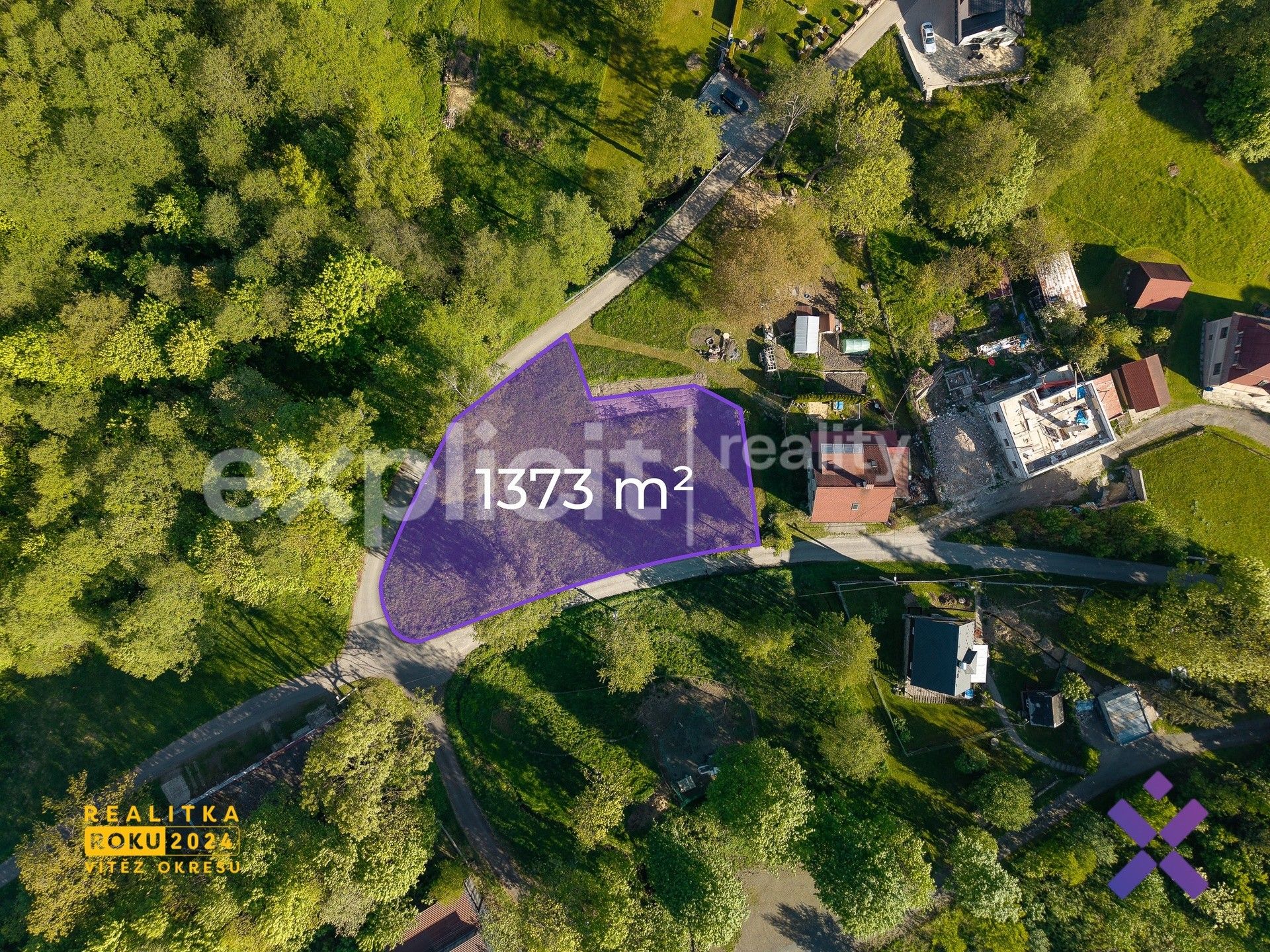 Pozemky pro bydlení, Kokonín, Jablonec nad Nisou, 1 373 m²