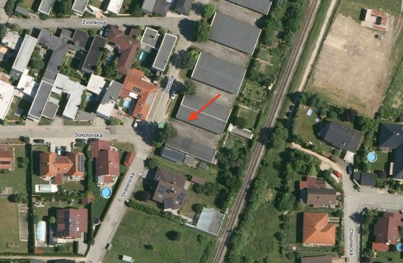 Prodej garáž - Ovocná, České Budějovice 7, 18 m² - 5