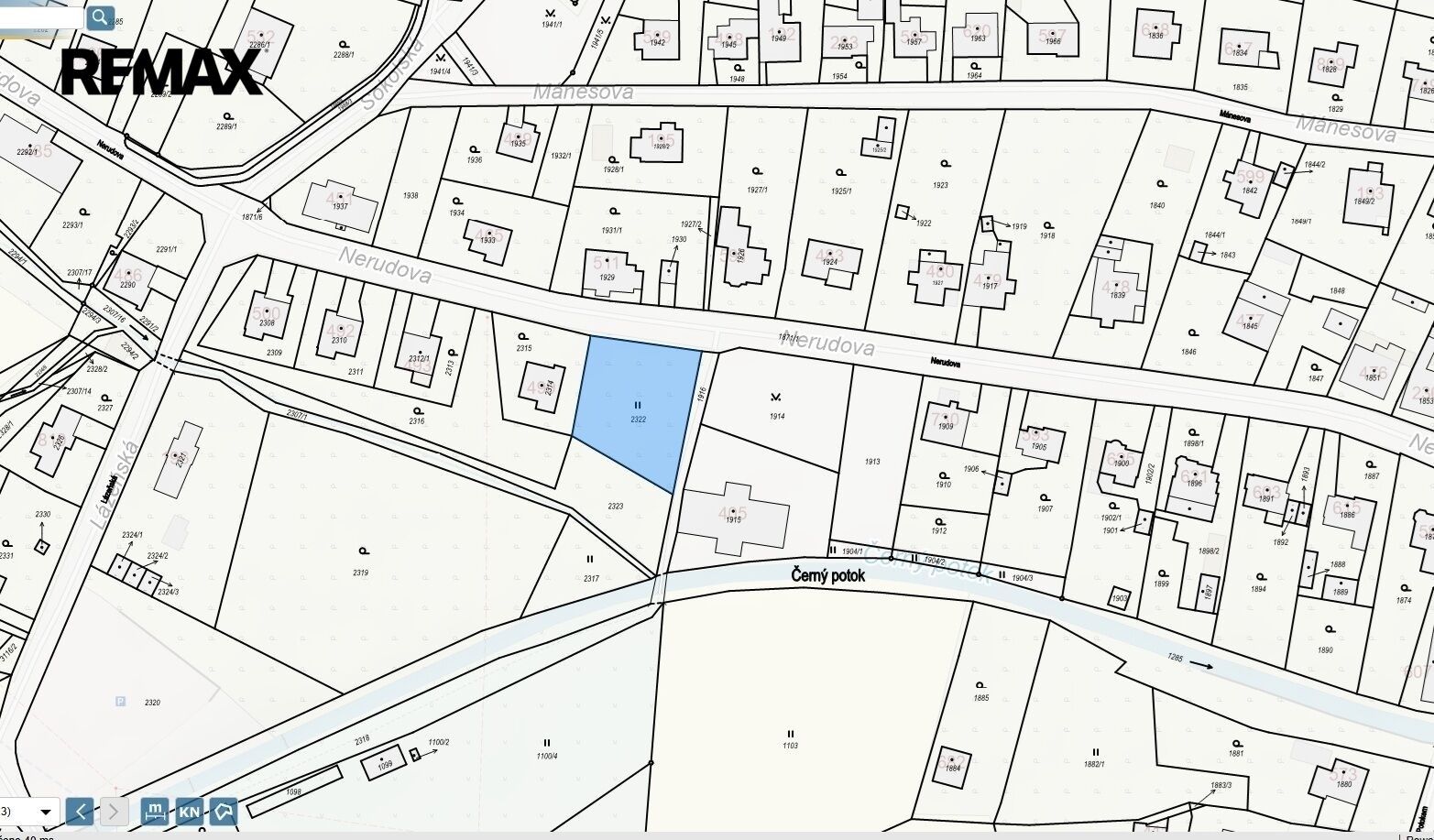 Pozemky pro bydlení, Zlaté Hory, 1 027 m² - 2