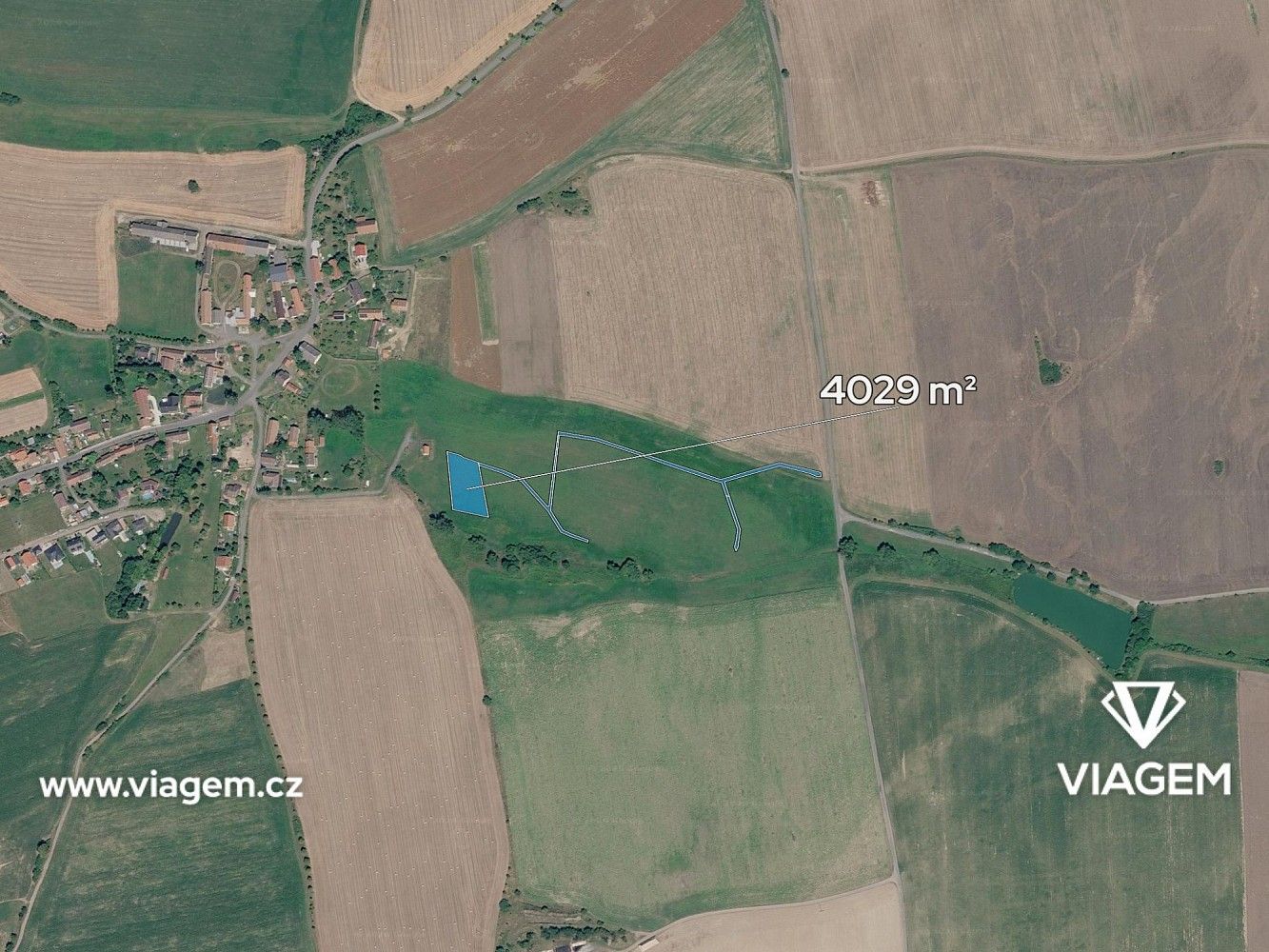 Prodej zemědělský pozemek - Občov, okres Příbram, Středočeský kraj - 2