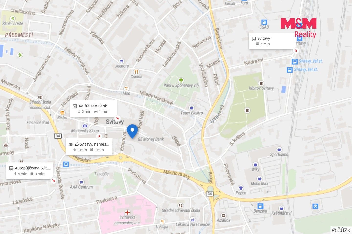 Obchodní prostory · 263 m² · náměstí Míru, Svitavy - 4