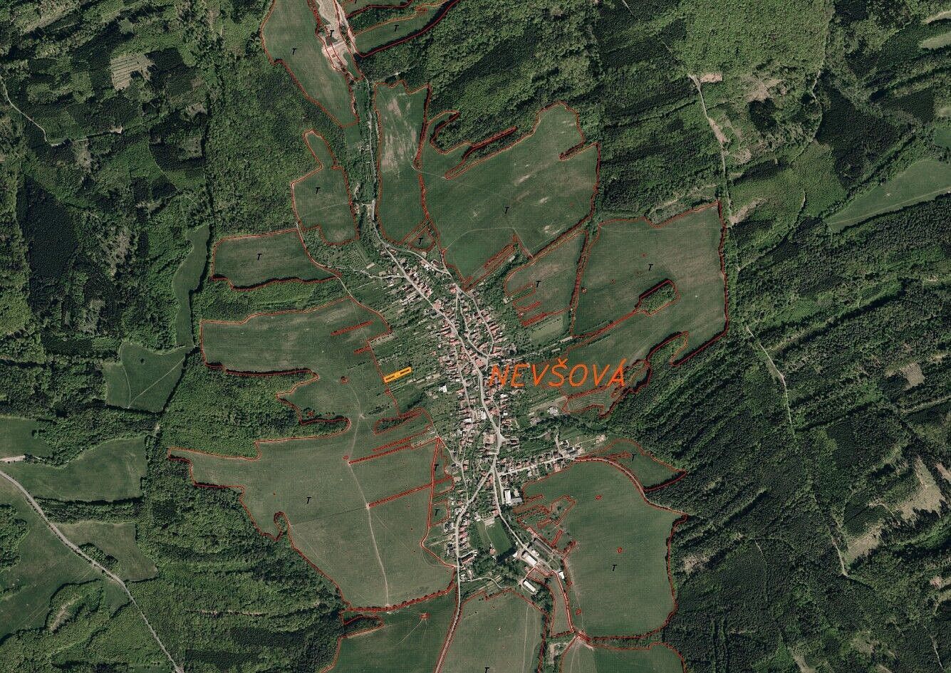 Zemědělské pozemky, Slavičín - Nevšová, okres Zlín, Zlínský kraj - 2