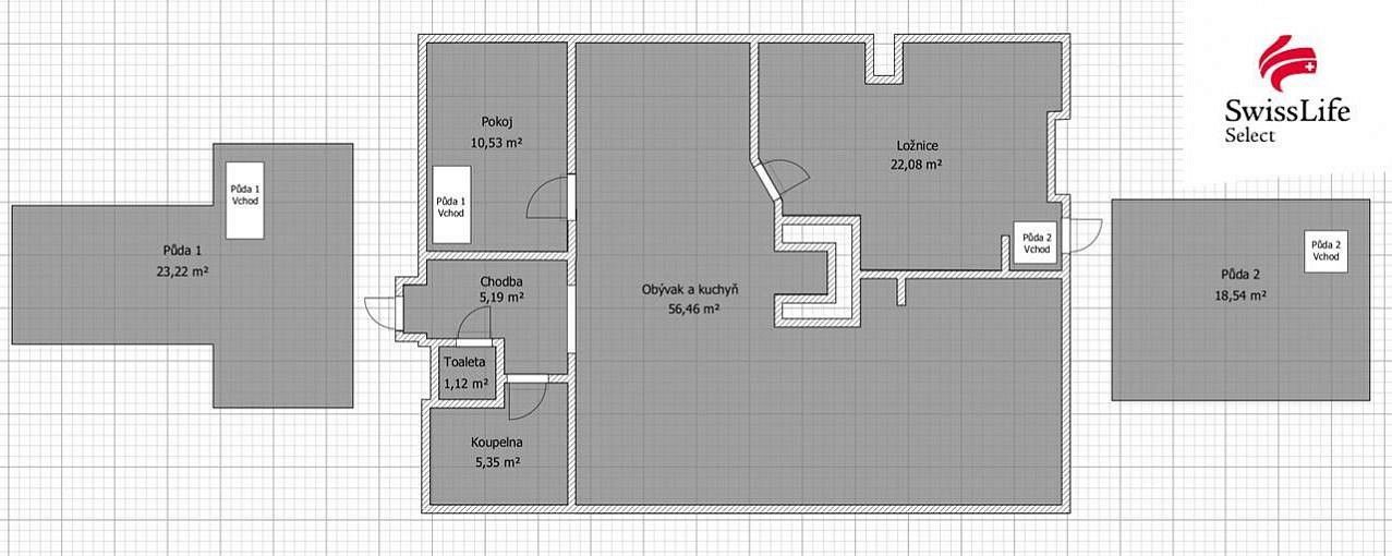 Byt 3+kk · 101 m² · Martinská čtvrť, Frenštát pod Radhoštěm, okres Nový Jičín - 3