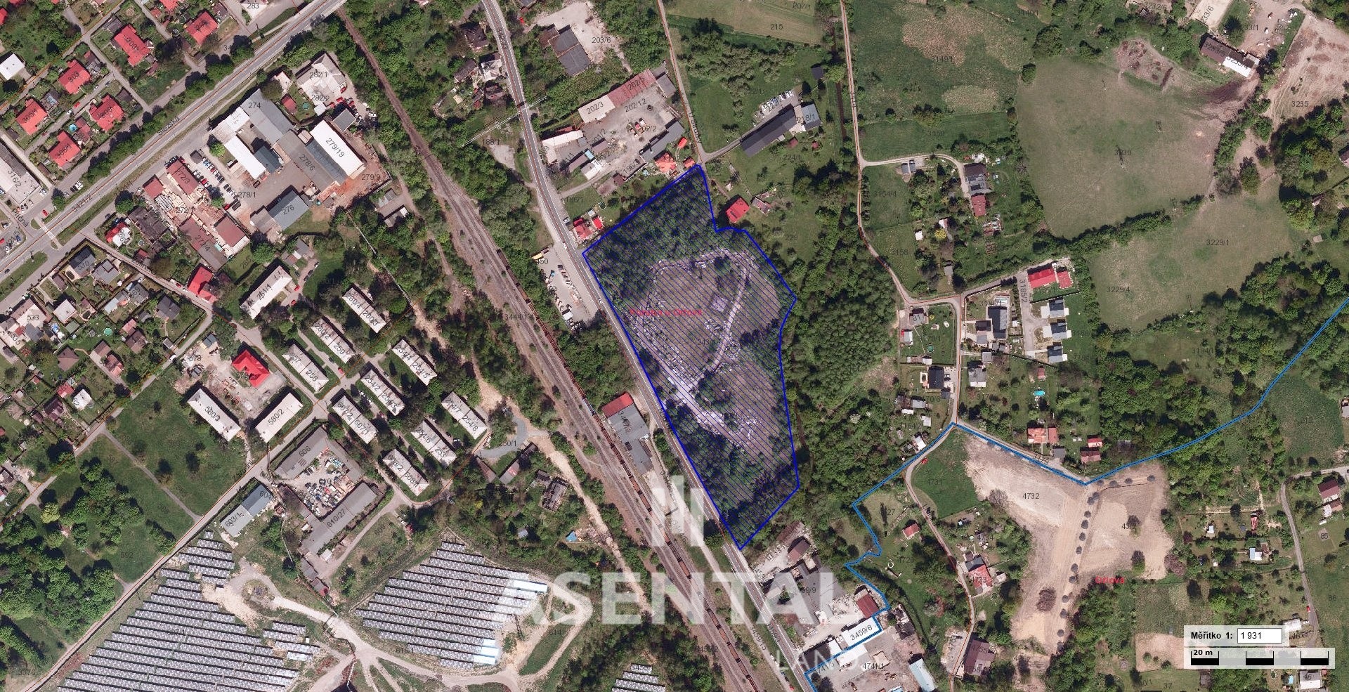 Komerční pozemek · Nádražní, Orlová - 4