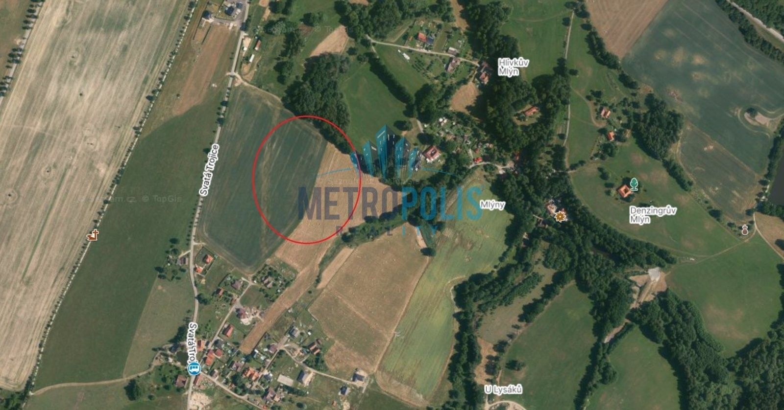 Zemědělské pozemky, Trhové Sviny, 2 334 m² - 1