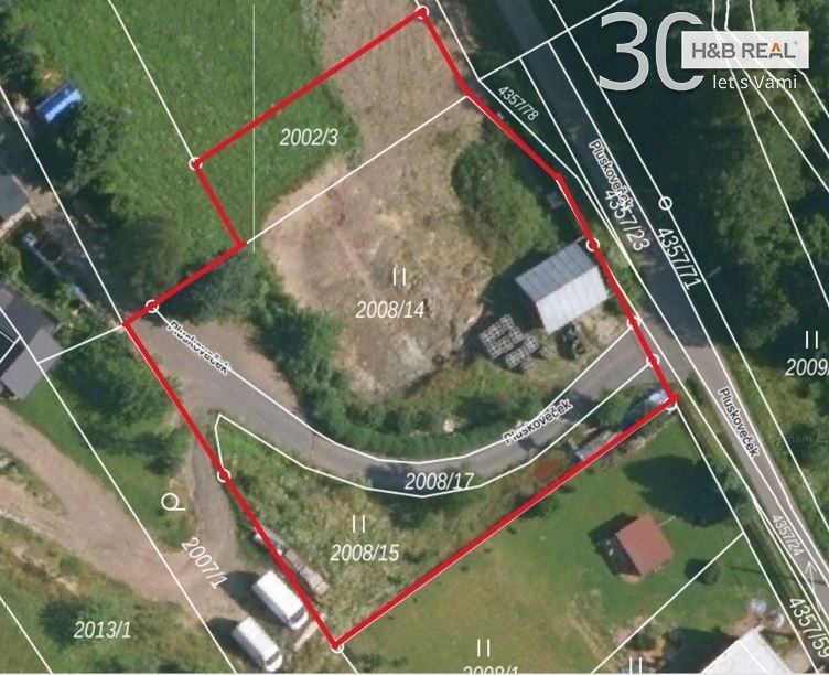 Pozemky pro bydlení, Karolinka, 2 005 m²