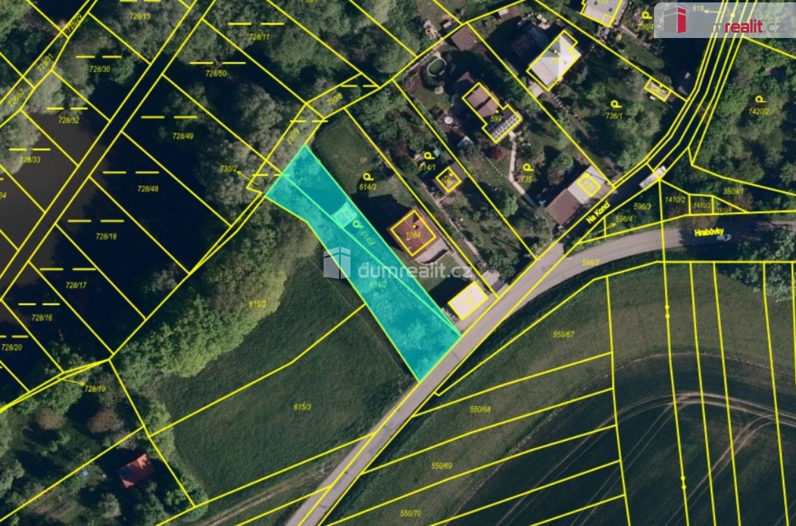 Pozemky pro bydlení, Hrabůvky, Zlín, 1 005 m² - 2