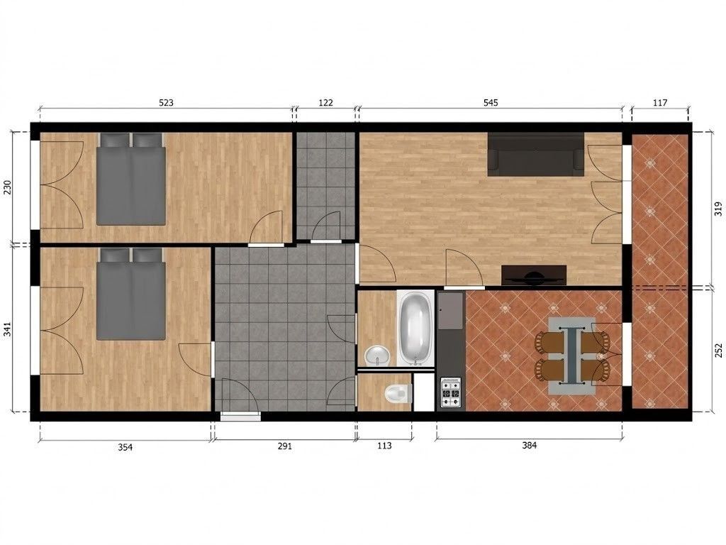 3+1, Rovná, Teplice - Prosetice, Ústecký kraj, 69 m² - 2