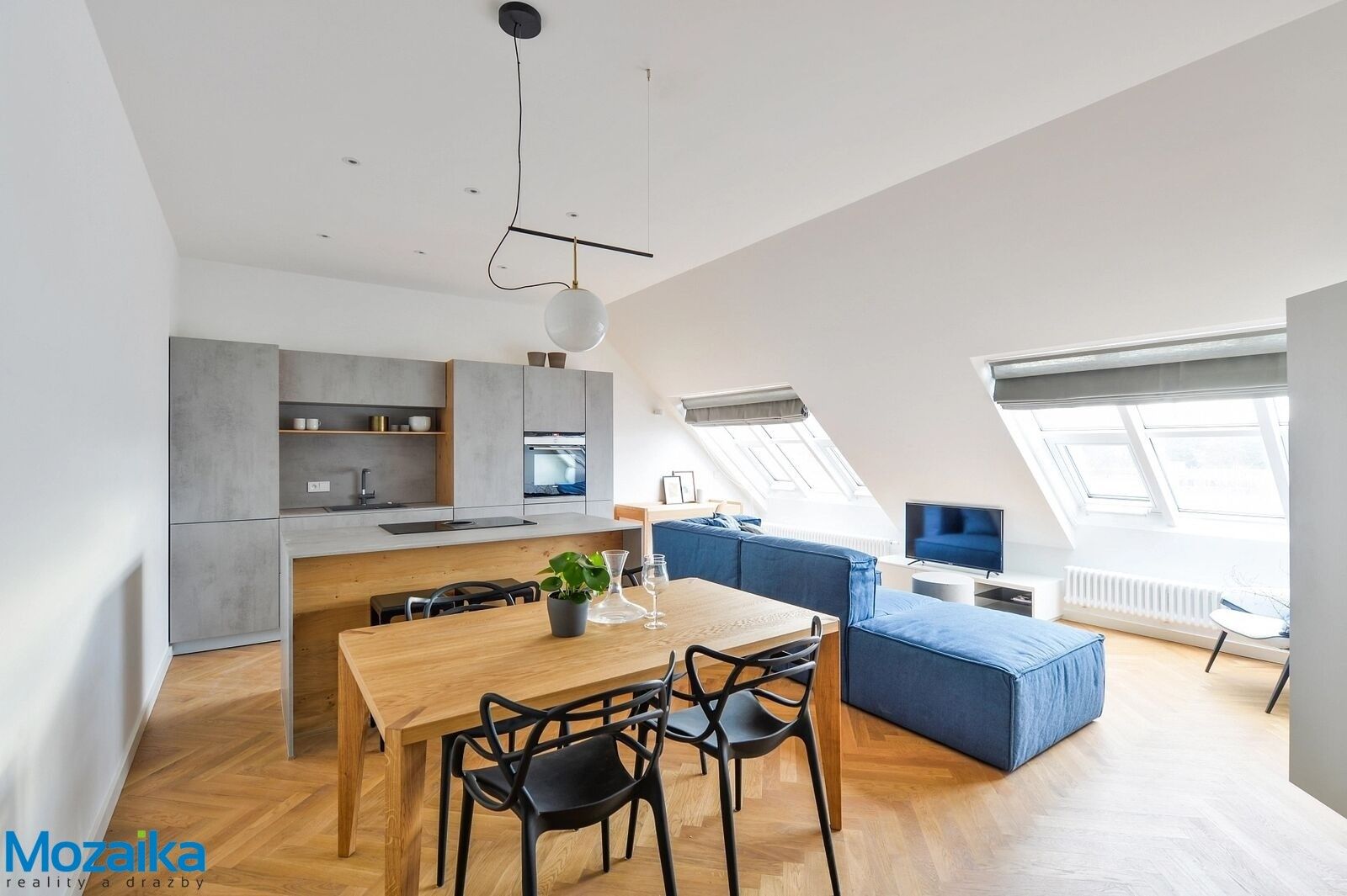 2+kk, U Rajské zahrady 1019, Praha Žižkov, 62 m² - 2