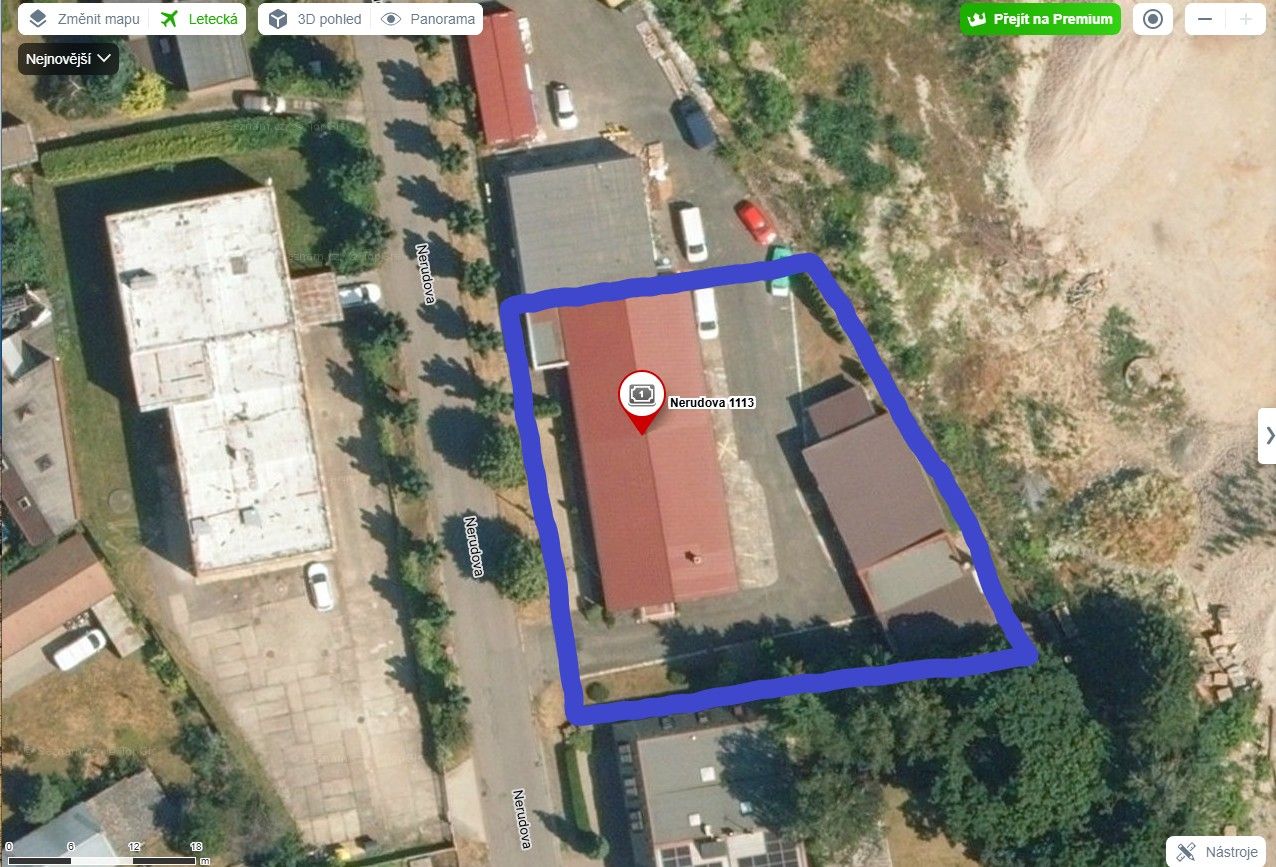 Obchodní prostory, Nerudova, Chrudim - Chrudim, Pardubický kraj, 1 572 m² - 1