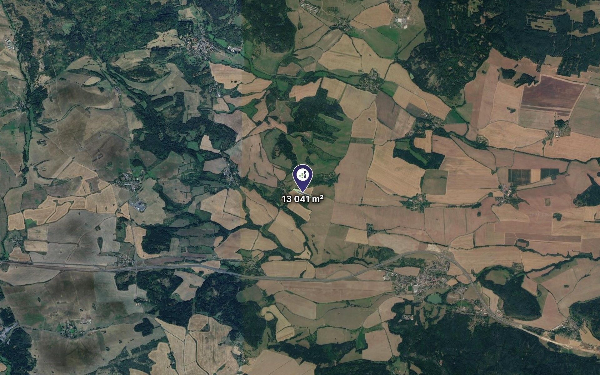 Louky, Lubenec, 13 041 m² - 2