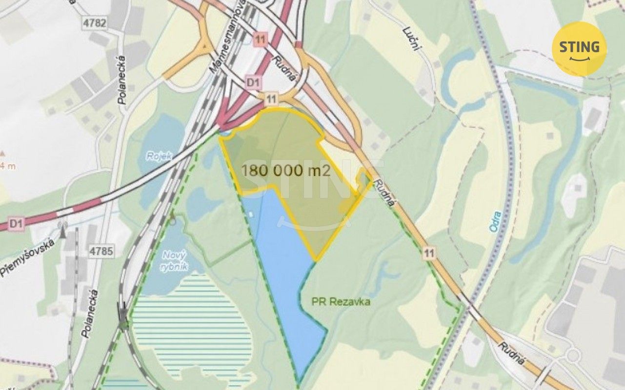 Louka · 29 433 m² · Ostrava - 4